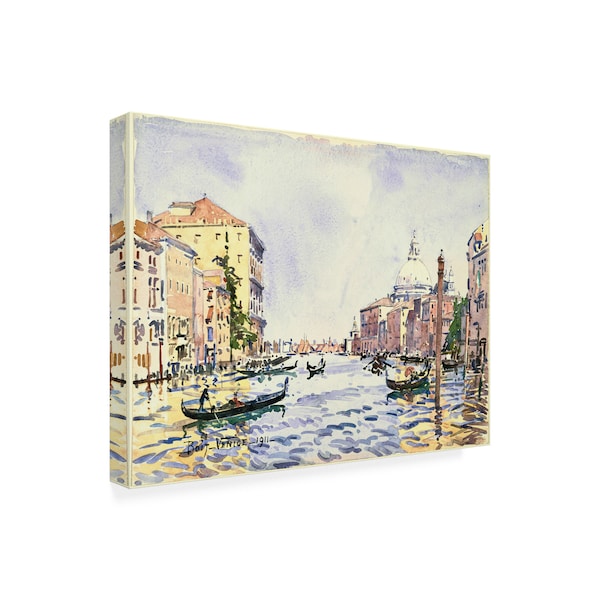 Edward Boit 'Afternoon On The Grand Canal' Canvas Art,14x19